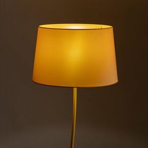 Lampa podłogowa TK Lighting NICOLA Yellow 6645 – metal, abażur 44 cm, E27 LED, 150 cm do salonu i sypialni