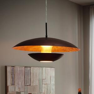 EGLO Lampa wisząca Nuvano, możliwość ściemniania, brązowy / rdzawy, salon / jadalnia, metal, nowoczesny
