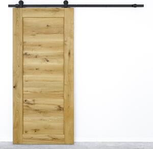 Drzwi przesuwne drewniane dębowe RUSTIC