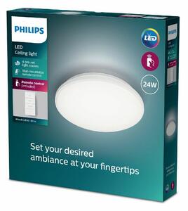 Philips 8720169196117 lampa sufitowa LED Wincel 24 W 2500 LM 2700-6500 K 40 cm IP20, biały + ster