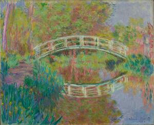 Reprodukcja Bridge in Monet's Garden 1895-96, Claude Monet