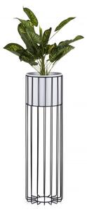 Kwietnik nowoczesny z osłonką 70 cm LOFT metalowy