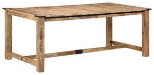 Stół do jadalni, 200x100x75 cm, lite drewno mango