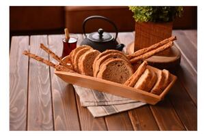 Bambusowy koszyk na chleb Bambum Seppe, dł. 38 cm