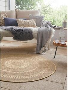Okrągły dywan wewnętrzny/zewnętrzny Almendro