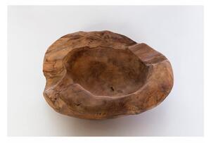 Miska z drewna tekowego WOOX LIVING Natu, ⌀ 50 cm