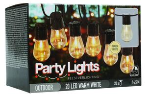 Lampki żarówki Party light Led 14,5m