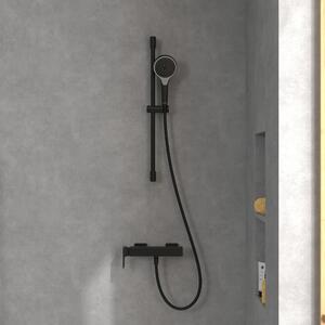 Villeroy & Boch Subway 3.0 bateria prysznicowa ścienna czarny mat TVS112001000K5
