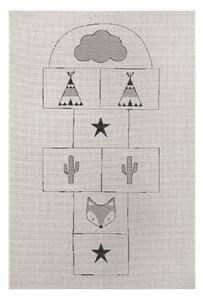 Kremowy dywan dla dzieci Ragami Games, 80x150 cm