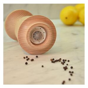 Młynek do przypraw z drewna dębowego Wireworks Kiki White, 17.1 cm