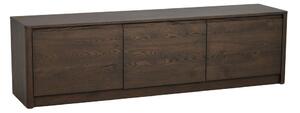Komoda w dekorze dębu w ciemnym naturalnym kolorze 180x50x40 cm Melstone – Rowico