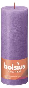 Bolsius Świece pieńkowe Shine, 4 szt., 190x68 mm, żywy fiolet