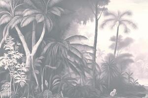 Tapeta delikatne tropikalne palmy