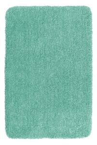 Turkusowy dywanik łazienkowy Wenko Mélange, 90x60 cm