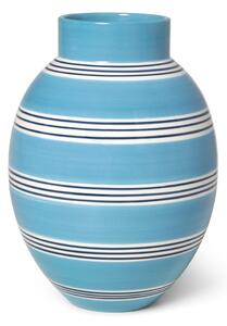 Niebieski ceramiczny wazon Kähler Design Nuovo, wys. 30 cm