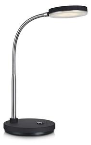 Czarna lampa stołowa LED Markslöjd Flex