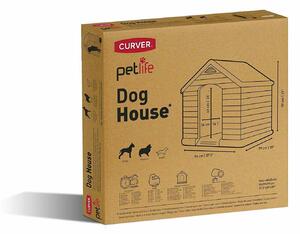 Buda dla psa Curver Dog House szara