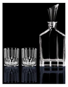 Zestaw karafki i 2 szklanek do whisky ze szkła kryształowego Nachtmann Aspen