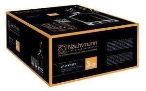 Zestaw karafki i 2 szklanek do whisky ze szkła kryształowego Nachtmann Aspen