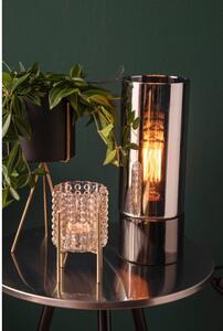 Lampa stołowa w metalicznym kolorze z lustrzanym połyskiem Leitmotiv Lax