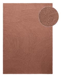 Wełniany dywan tkany ręcznie w kolorze terakoty 80x150 cm Calmio – Hanse Home