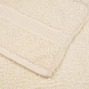 Ręczniki do rąk, frogn, 2 szt., kremowe, 50x100 cm, 360 g/m²