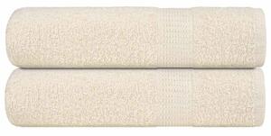 Ręczniki do rąk, frogn, 2 szt., kremowe, 50x100 cm, 360 g/m²