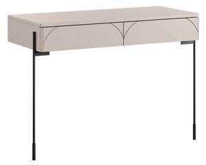Toaletka Sonatia 100 cm z dwoma szufladami - kaszmir