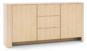 Komoda Sorrenti 168 cm z szufladami - dąb vicenza
