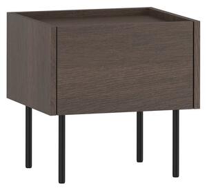 Szafka nocna Dunari z szufladą 45 cm - dąb dunin
