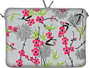 Pokrowiec na laptop 15.6" SAKURA, szary
