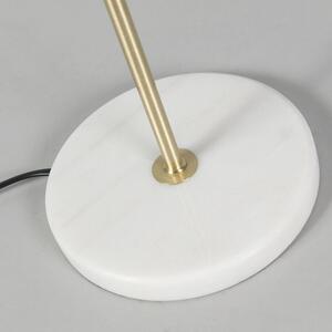 Klasyczna lampa stołowa mosiądz - Kaso Oswietlenie wewnetrzne