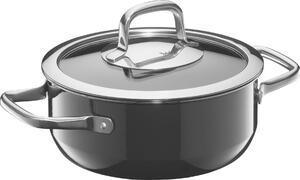 Garnek Compact Black niski 18 cm