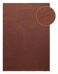 Ceglasty wełniany dywan tkany ręcznie 80x150 cm Calmio – Hanse Home