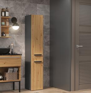 Słupek łazienkowy z koszem na pranie artisan | Umeblowana.com