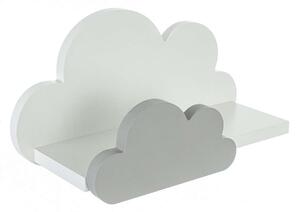 Półka Clouds Premium 38x16x19cm grey right