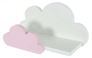 Półka Clouds Premium 38x16x19cm pink left