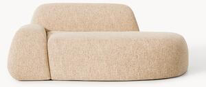 Sofa Bouclé z szezlongiem Wolke (2-osobowa)