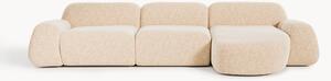 Narożna sofa modułowa Bouclé Wolke (4-osobowa)