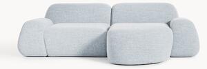 Narożna sofa modułowa Bouclé Wolke (3-osobowa)