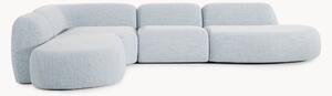 Sofa modułowa XL Bouclé z szezlongiem Wolke
