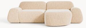 Narożna sofa modułowa Bouclé Wolke (3-osobowa)