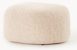 Owalny puf Bouclé Wolke
