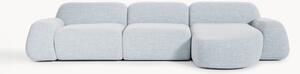 Narożna sofa modułowa Bouclé Wolke (4-osobowa)