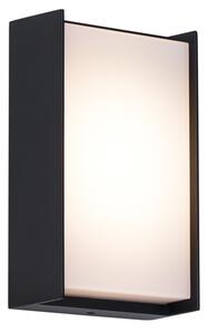 Nowoczesna lampa ścienna zewnętrzna czarna z LED IP65 - Packet