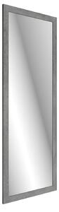 Nowoczesne wiszące lustro beton E6-C20