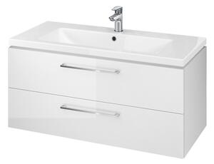 Cersanit Lara umywalka z szafką 100 cm zestaw meblowy biały S801-191-DSM