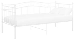 Rama sofy, biała, metalowa, 90x200 cm