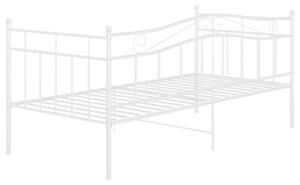 Rama sofy, biała, metalowa, 90x200 cm