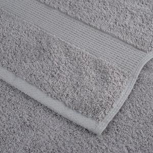 Ręczniki toaletowe premium, solund 10 szt. szare 30x30cm 600 g/m²